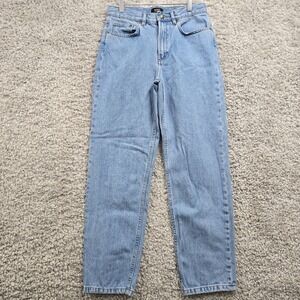 A.P.C. Martin Jeans Womens 26 (Fits 27x28) Blue High Rise Straight Leg Denim